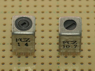 FCZ7S14(左)とFCZ7M10.7(右)